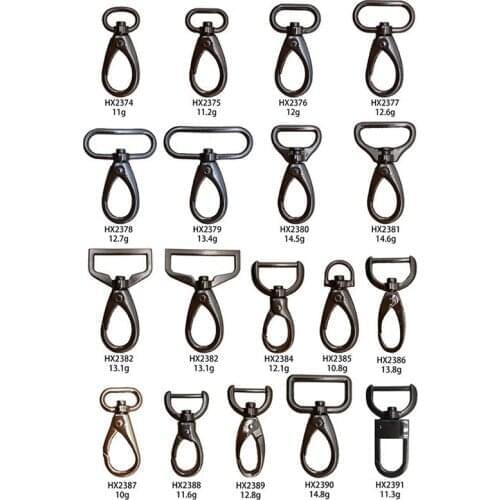 Large swivel snap hooks gold silver gunmetal swivel lobster clasp Swivel Clasp