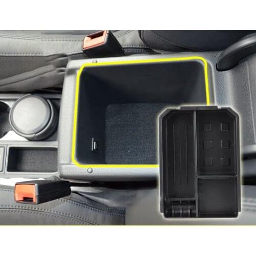 Car Central Armrest Storage Box Console Arm Rest Tray Holder Case Palle decoration car Accessories for toyota RAV4 2016-2018