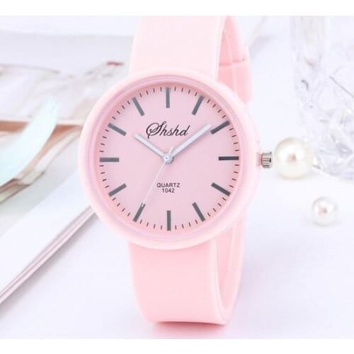 Childrens Watches Fashion Junior High School Students Kids Watches Fashion Jelly Quartz Watch