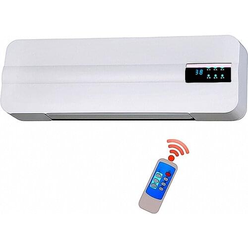 Household Electric Heater Wall-mounted Remote Control Heater Energy Saving Heater Bathroom Air-conditioning Heating Fan Machine