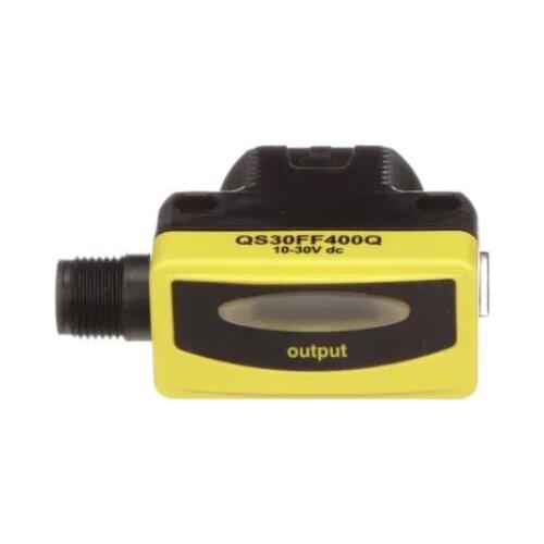 QS30FF400Q 73089 Photoelectric Sensor, 400mm Range, 10-30 VDC, 1 NPN/1 PNP, Euro QD Connector