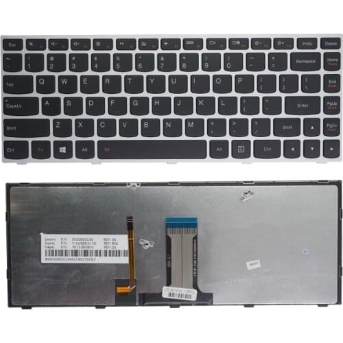 New for Lenovo US English Backlit Keyboard Compatible G40-70 25215587 25215588 MP-13P93USJ6863 black
