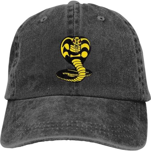 Cobra Kai Baseball Cap cowboy hat Peaked cap Cowboy Bebop Hats Men and women hats
