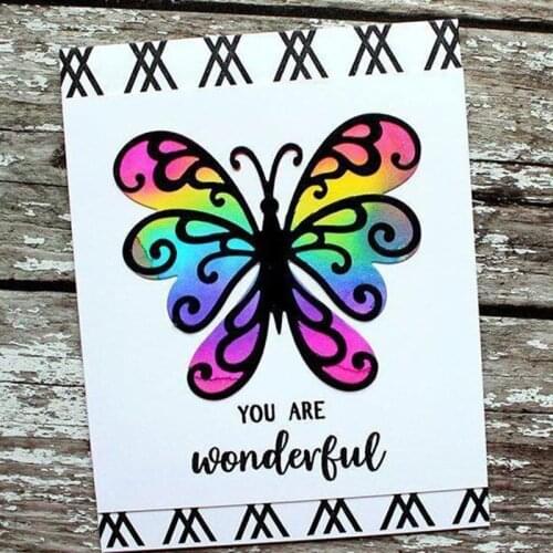 Fashion Butterfly Metal Cutting Dies Stencil Scrapbooking Photo Album Card Paper Embossing Craft