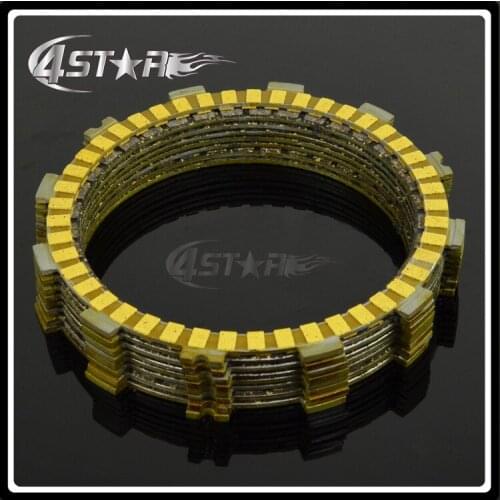 Motorcycle Clutch Plate Disc Set Friction For SUZUKI DRZ400 DRZ400E DRZ400S DRZ400SM SRZ400SMZ LTZ400 LTZ400Z KLX400 KSF400