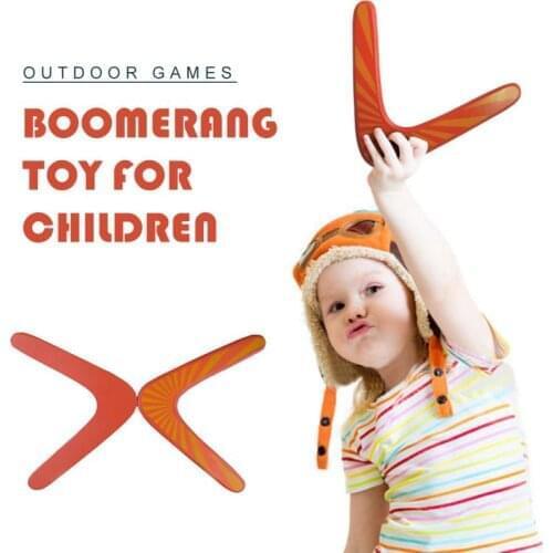 2021 New Throwback V Shaped Boomerang Child Darts Disc Throw Catch Children Gift For Outdoor Game Hot Sell