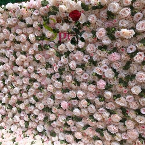SPR Supplier Wholesale Waterproof Plastic Trees Artificial Flower Wall for Wedding Decoration