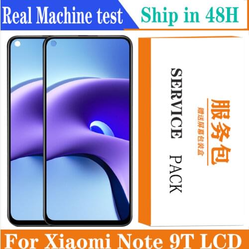 Original LCD For Xiaomi Redmi Note 9T Display Touch Screen Digitizer Assembly Redmi note 9t for Repair Parts LCD