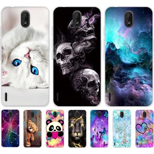 Silicone Case For Nokia C1 1.3 Cases Full Protection Soft Back Cover for Nokia 220 4G Bumper Phone Shell Bag Coque