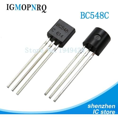 100PCS BC548C BC548 TO92 transistor New