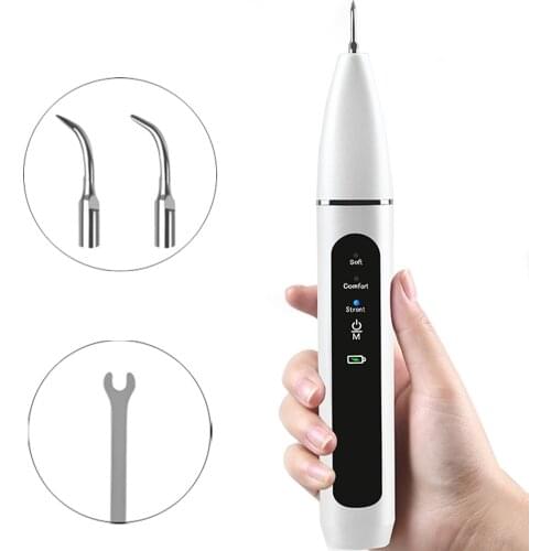 Home Ultrasonic Calculus Remover Dental Scaling Electric Portable Scaler Sonic Smoke Stains Tartar Plaque Teeth White