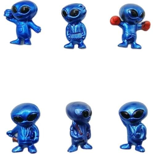 100pcs/lot PVC Alien toys new model figures action toys gifts for Children