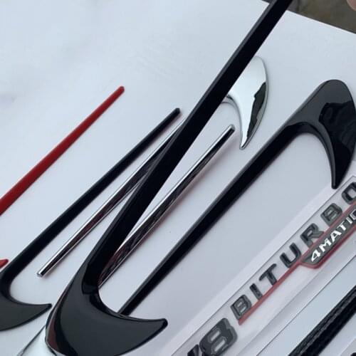 2pcs Air Vent Trim Side Fender Sticker for Mercedes Benz W212 E63 E300 W220 W221 W202 W204 W205 C260L CLA CLS AMG Sticker Decal