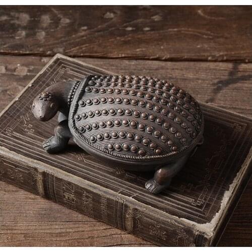 Antique Figurine Marble Glass Collection Jewelry Box Creative Decoration Accessories Gift For Kids Desktop Ornaments