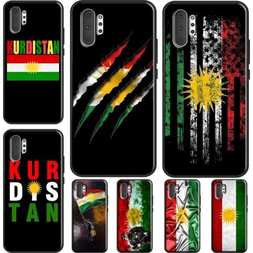 Kurdistan Flag For Samsung S21 S20 FE S8 S9 S10 Plus Phone Case For Galaxy Note 20 Ultra Note 9 10 Plus
