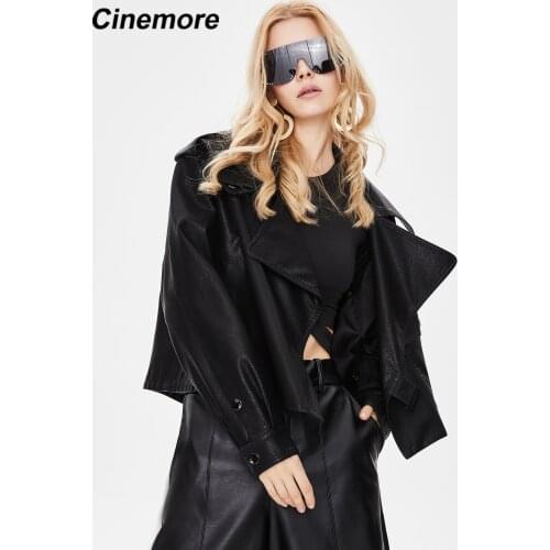 Женские кожаные куртки Cinemore China At AliExpress
