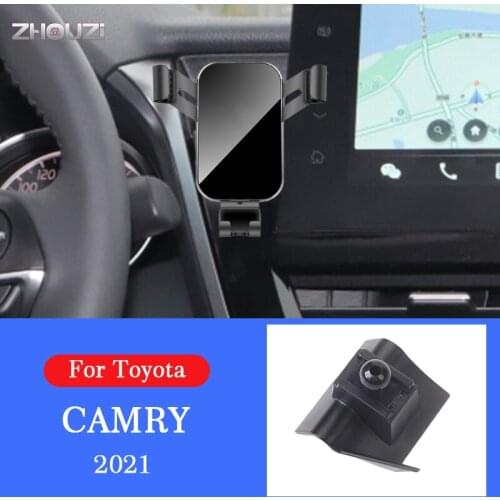 Car Mobile Phone Holder Special Air Vent Mounts GPS Stand Gravity Navigation Bracket For Toyota Camry 2021 Car Accessories