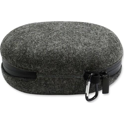 For Beats Solo Pro Headset Box Carrying Case Box Felt Portable Headphone Case Storage Cover