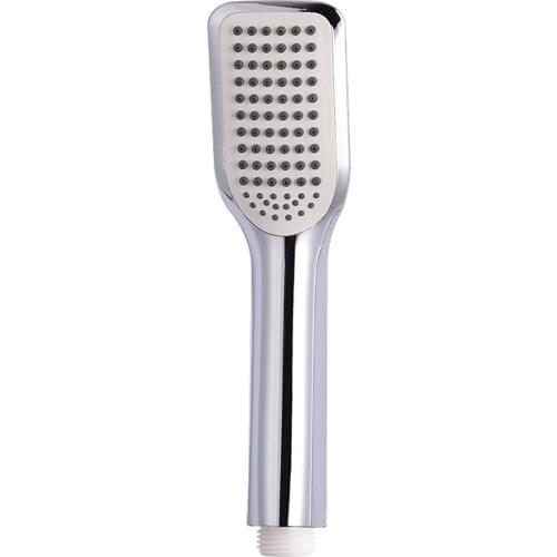 Beauty ABS Plastic Chorme High Pressure Spa Bar Shape Single Function Bathroom Handhold Hand Shower Head