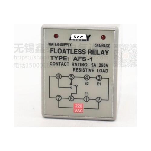 Original authentic Taiwan relay AFS-1 level (level controller) 220v