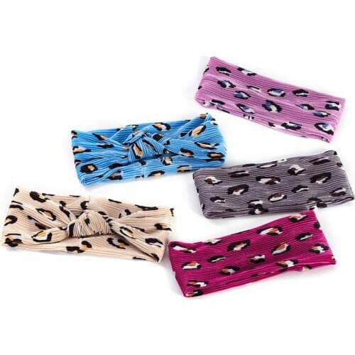 Fashion Polka Dot Fold Design Women Headband Boho Style Cross Top Knot Elastic Hair Bands Soft korean Girls Hairband