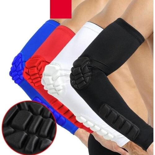 1PCS arm sleeve armband elbow support Basketball Arm Sleeve Breathable Football Safety Sport Elbow Pad brace protector