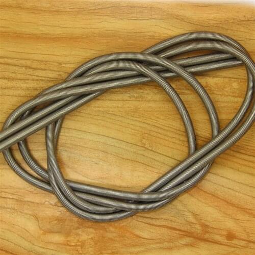 Manufacturer Steel Compression Coil Springs Long Extension Spring, 1PCS,1mm Wire Diameter*(5-14)mm Out Diameter*1000mm Length