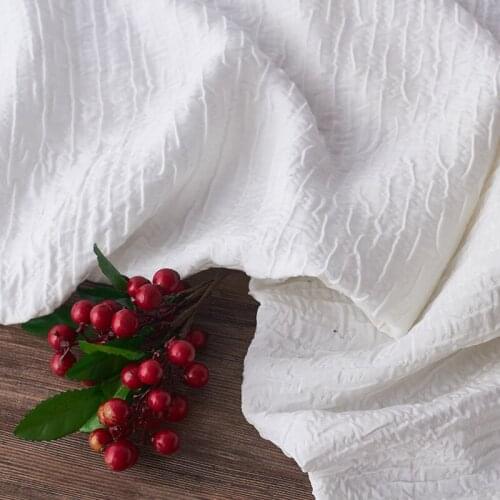 Mulberry silk fabric having two layers Flower silk fabrics High-end brand clothing tissus