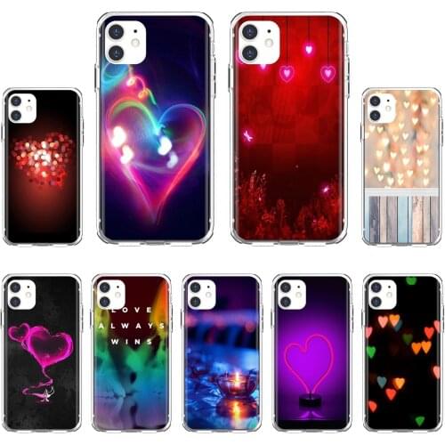 For Xiaomi Redmi 2 S2 3 3S 4 4A 5 5A 5 6 6A 7A 9 9T 9C 9A Pro Pocophone F1 Silicone Phone Case Cover Love-and-Light