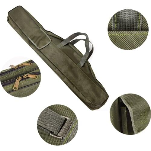 150cm Portable Fishing Bag Multifunction Fishing Rod Case Tackle Tools Organizer Box Carry Storage Bag 420D oxford cloth