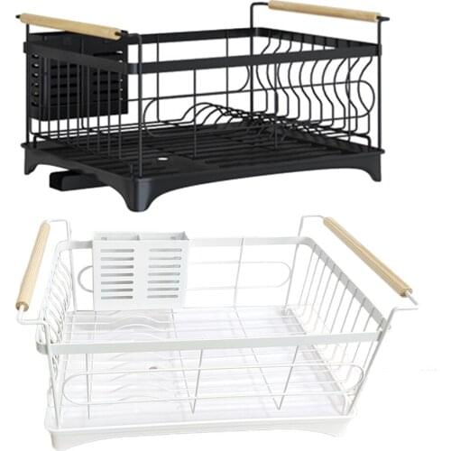 Cookware Drying Rack Stainless Steel Tableware Storage Organizer Drain Rack Bowl Chopsticks Cutlery Holder For Kitchen