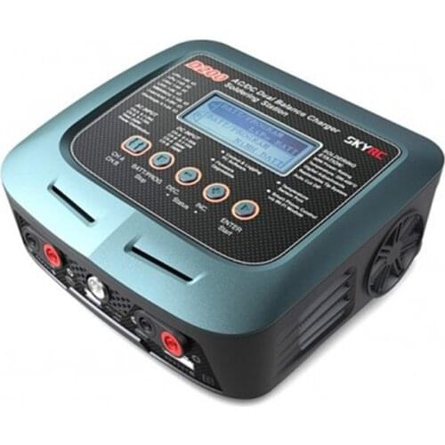 FATJAY SKYRC D200 baance Charger SK-100097 dual output AC power supported with built-in soldering iron