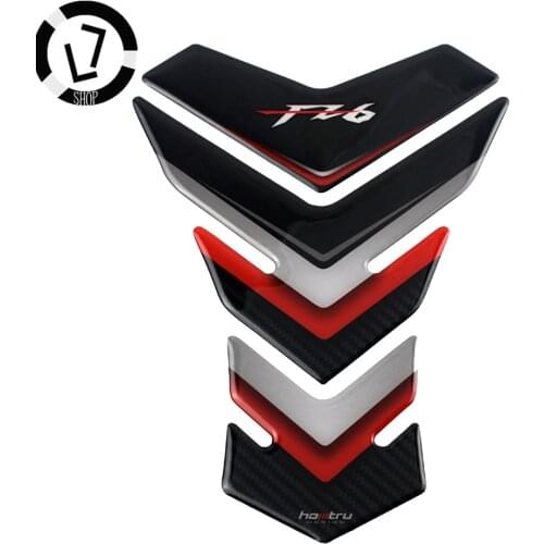 Motorcycle Tank Pad Protector 3D Stickers ForYamaha FZ6 FZ6S FZ6N FZ6 Fazer Tank