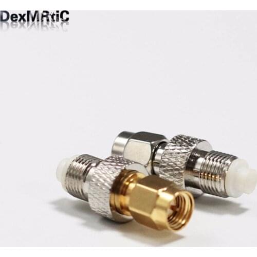 1pc SMA Male Plug switch FME female jack RF Coax Adapter convertor Straight Nickelplated NEW wholesale