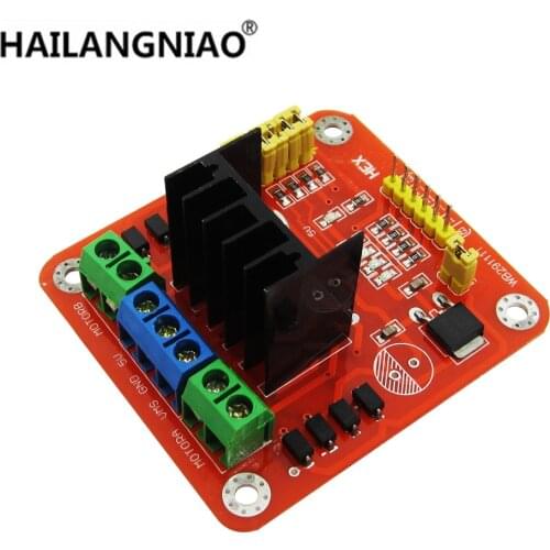 10PCS/LOT L298N Dual Bridge DC stepper Controller Control Motor Driver module Board