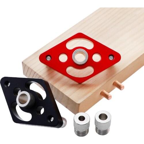 4Pcs Practical Drilling Locator High Strength High Precision Hole Locator for Punching Durable Anti-corrosion Doweling Jig