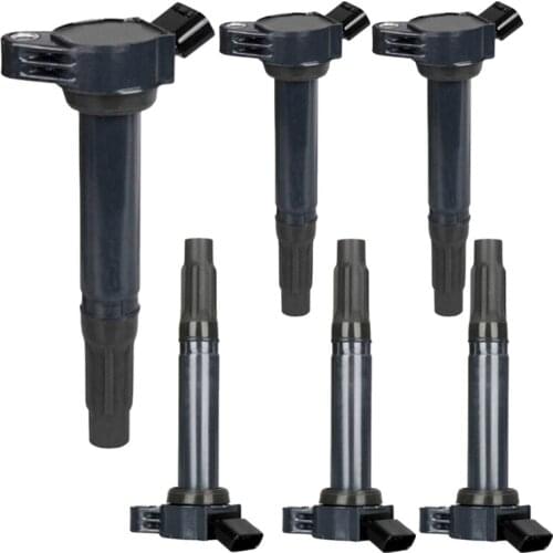 6Pcs Car Ignition Coil for Toyota Camry Avalon Rav4 Sienna Venza Lexus RX350 ES350 3.5L 90919-02251