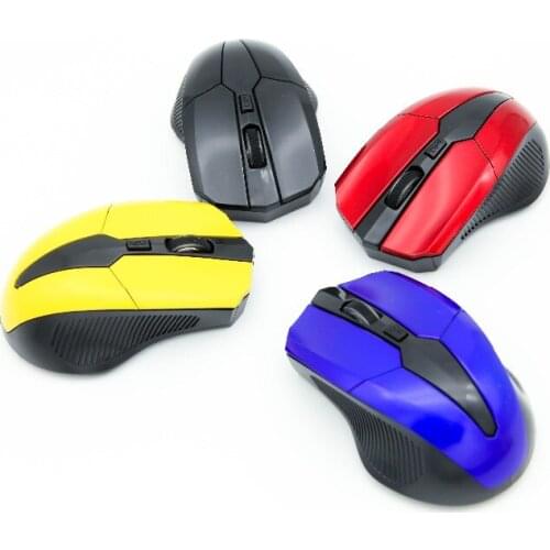 2.4 GHz Wireless Optical Mouse Mice USB 2.0 Receiver for PC Laptop Black Ergonomic Design Mouse Gamer Mouse Free Shipping