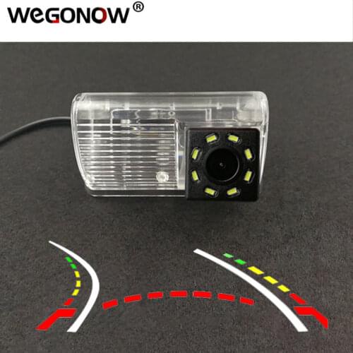 HD Wireless Car CCD Rear Camera Fisheye 4 8 12 led dynamic Night For Toyota Corolla Sedan BYD F3 F3R S6 M6 Lifan 620 Lifan X60