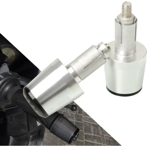 Mtorcycle CNC Aluminum Handlebar Cover Grips End Plug Slider For Kawasaki Z750S ZR750 ZEPHYR ZX-6 ZX9R ZXR400 ZZR600 GPZ500S