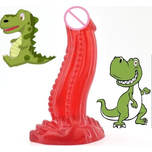 NNSX Simulation Dinosaur Penis Animal Dildo Anal Plug Sex Toys Adult Product For Women Men Masturbation Stimulation Massage