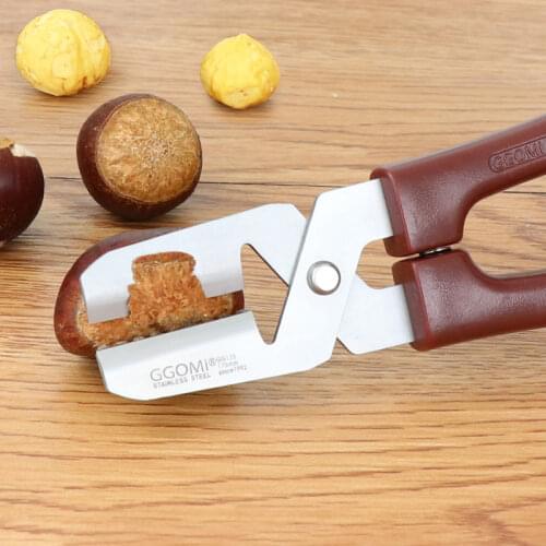 Chestnut Opener Automatic Rebound Chestnut Knife Chestnut Opening Shearing Carapace Home Chestnut Peeling Tools Scissors
