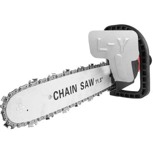 Upgrade 11.5inch Electric Chainsaw Bracket Adjustable Universal M10/M14/M16 Chain Saw Part Angle Grinder Into Chain Saw