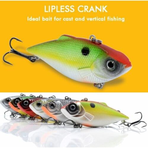 Lipless Crankbait VIB Blade Fishing Bait Sound Wobbler Rattle Sinking Lipless Crankbait Carp Fishing Accesorios