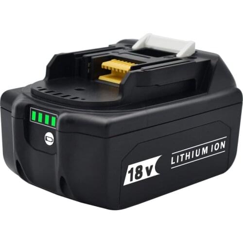 2 Packs 18 V 6.0Ah 8.0Ah 9.0Ah 18.0Ah BL1830B Replacement Lithium Battery for Makita BL1830 BL1850B BL1860B Rechargeable Battery