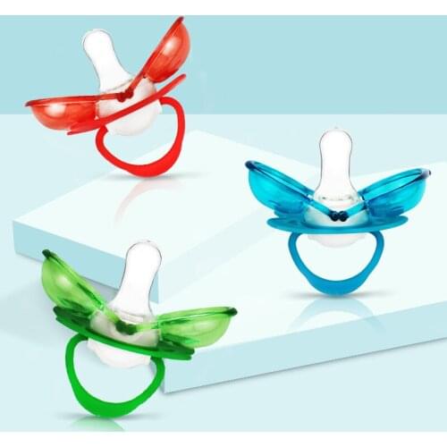 Baby Pacifier Care Silicone Baby Nipples Dustproof Baby Pacifier Automatic Closing Pacifier Child Baby Care Supplies 1PC