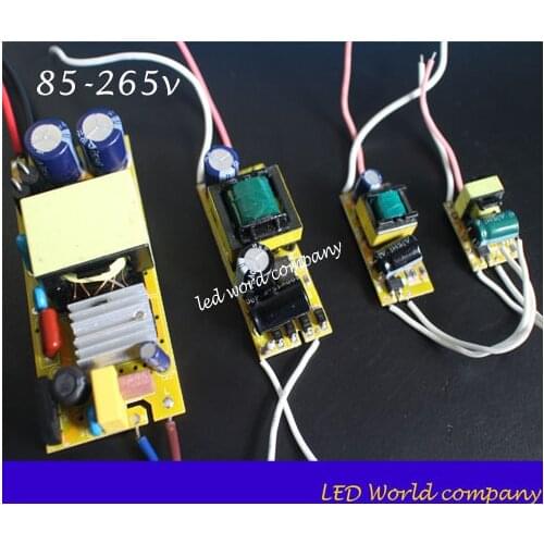 10pcs85-265V 1-3x1W 4-7x1W 20w led driver 30w led driver 50w driver High Power led Driver Supply