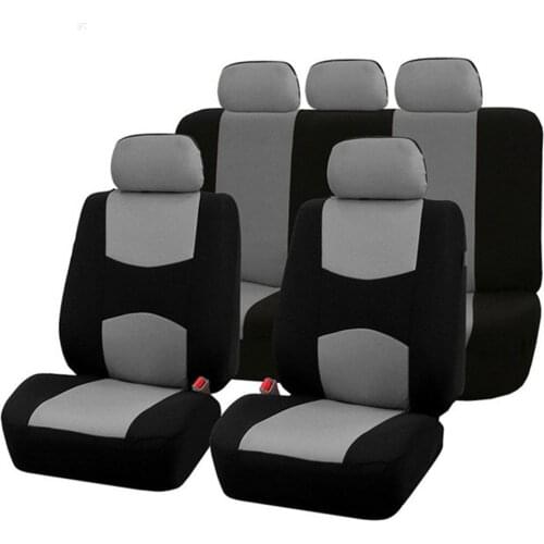 Universal Fashion Style Front Back Car Seat Covers Set Four Seasons Fit Most Cars Covers Styling Car Seat Protector Auto Parts
