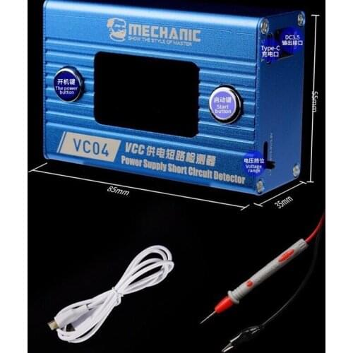 Short Circuit Repair Tool Box MECHANIC Short Killer Circuit Detector VCC Power Supply Mobile Phone Motherboard Circuit Board