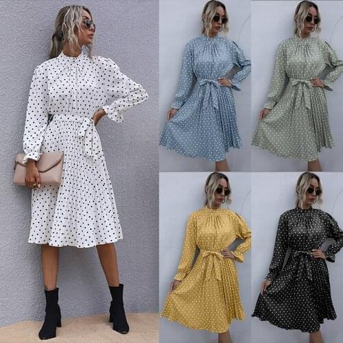 2021 Bodycon Casual Dress Women Summer Y2K Lace Up Party Sexy Dresses Beach Half High Collar Button Midi Sundress Fall Hot Sale